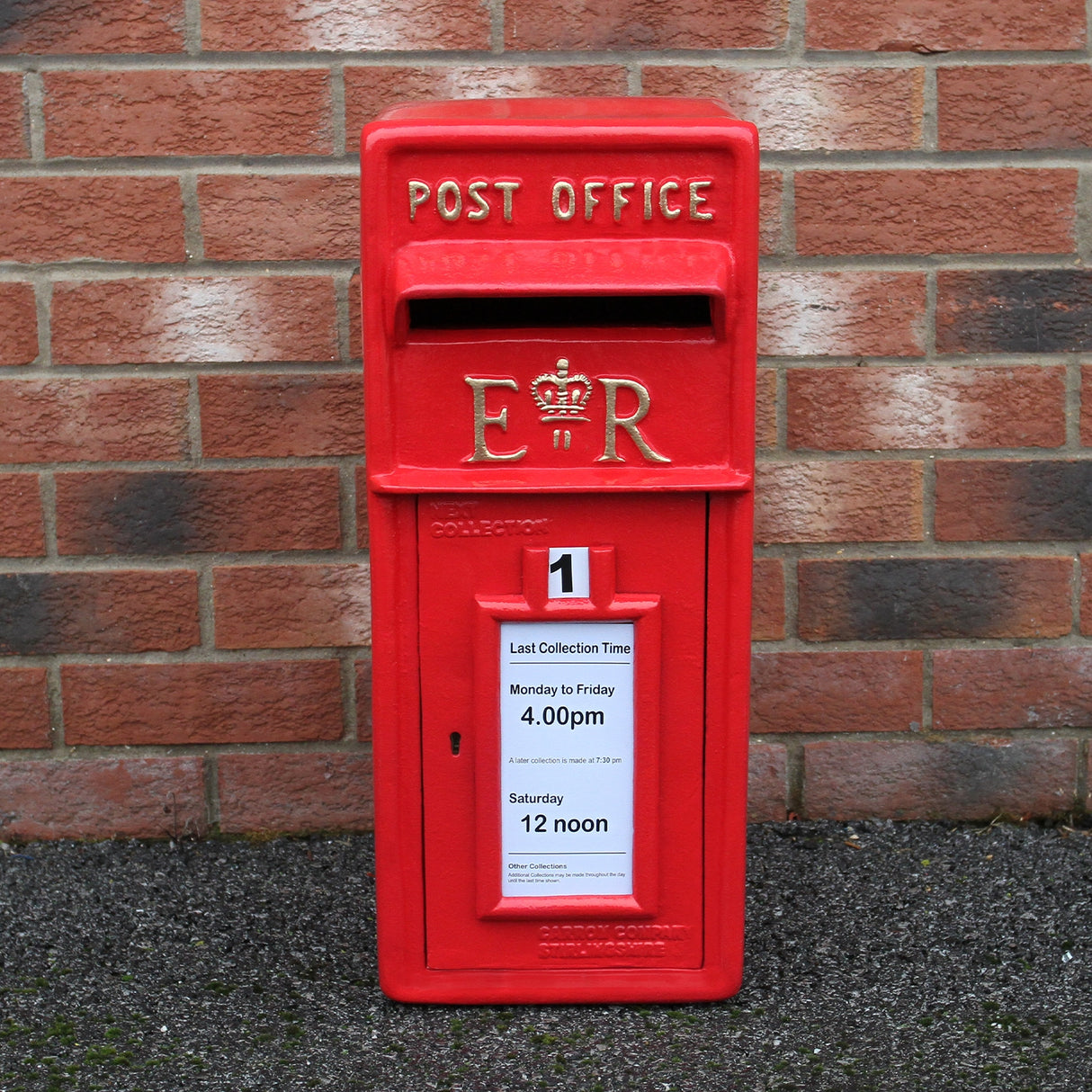 Red Royal Mail Post Box - Used - Acceptable