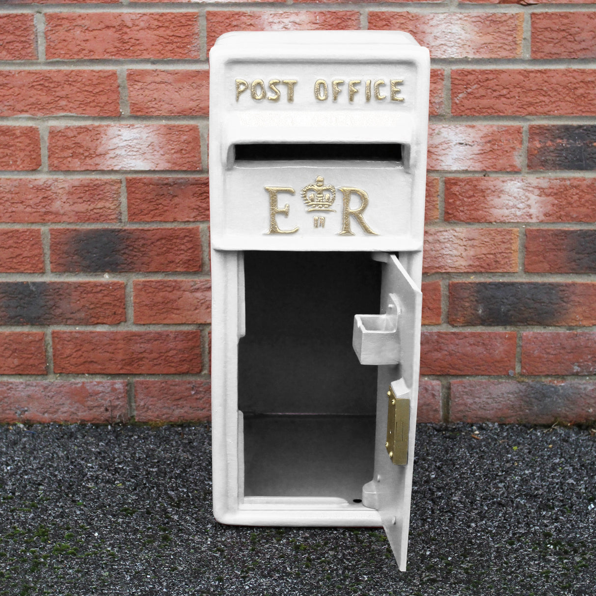 White Royal Mail Post Box - Used - Acceptable