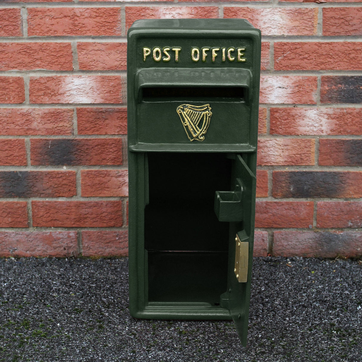 Green Irish Post Box - Used - Acceptable