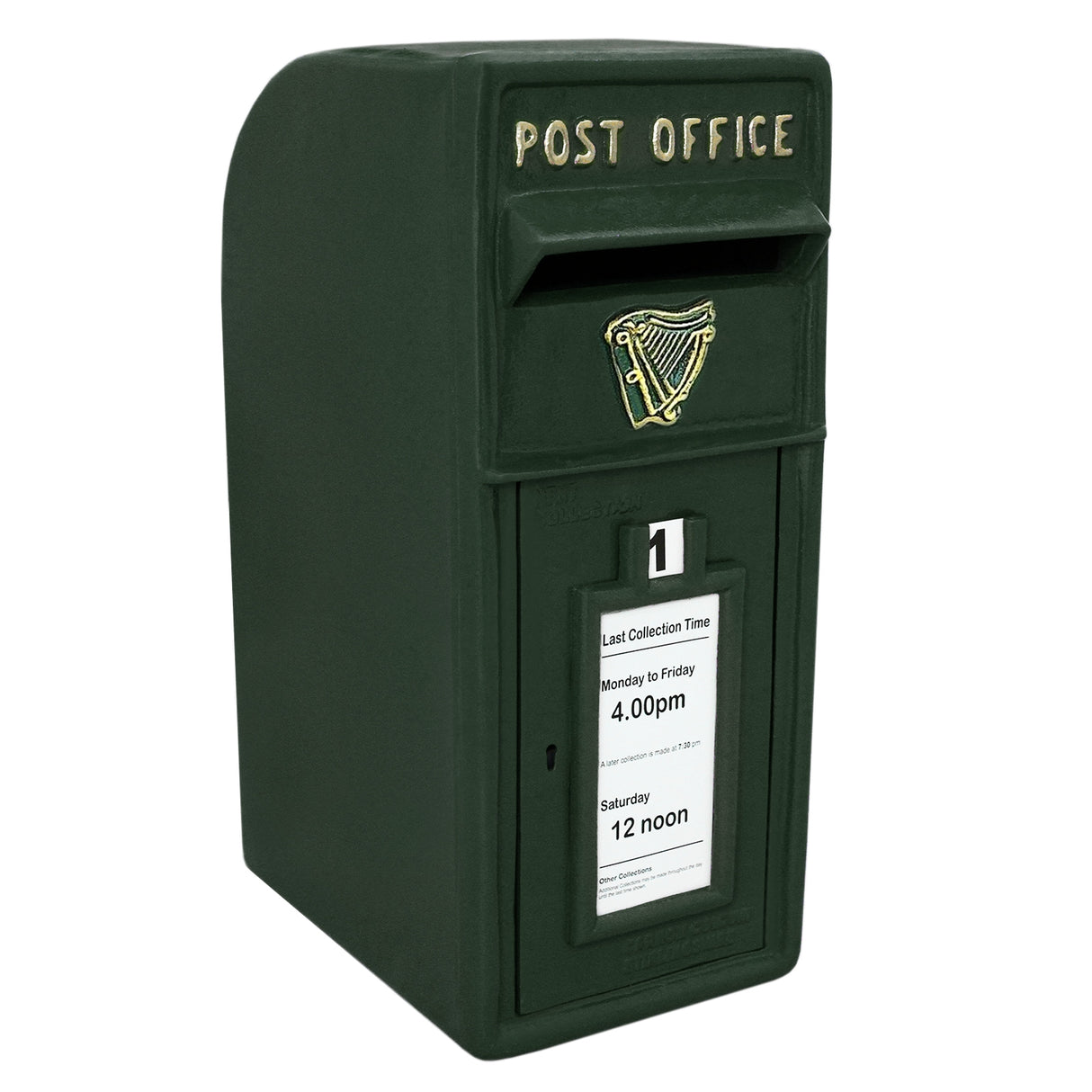 Green Irish Post Box - Used - Acceptable