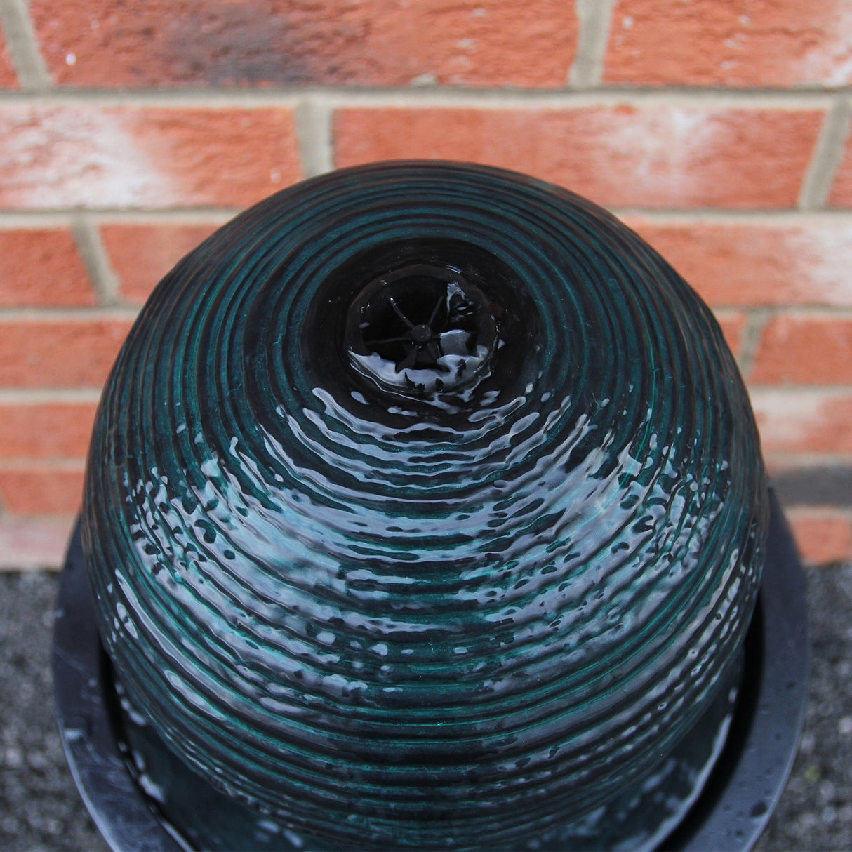 Round Ball Solar Water Feature - Used - Acceptable