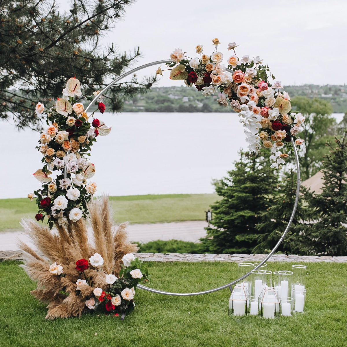 Wedding Moongate 200cm - Silver - Used - Good