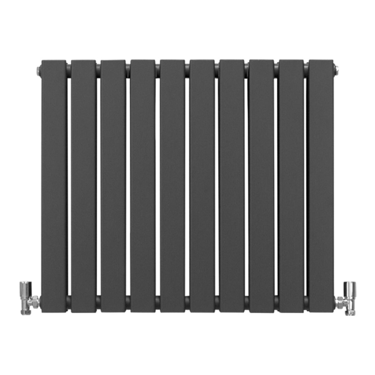 Designer Flat Panel Radiators Anthracite Grey 600mm x 700mm - Used - Acceptable