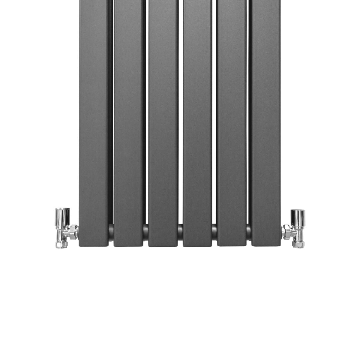 Designer Flat Panel Radiators Anthracite Grey 1600mm x 420mm - Used - Good