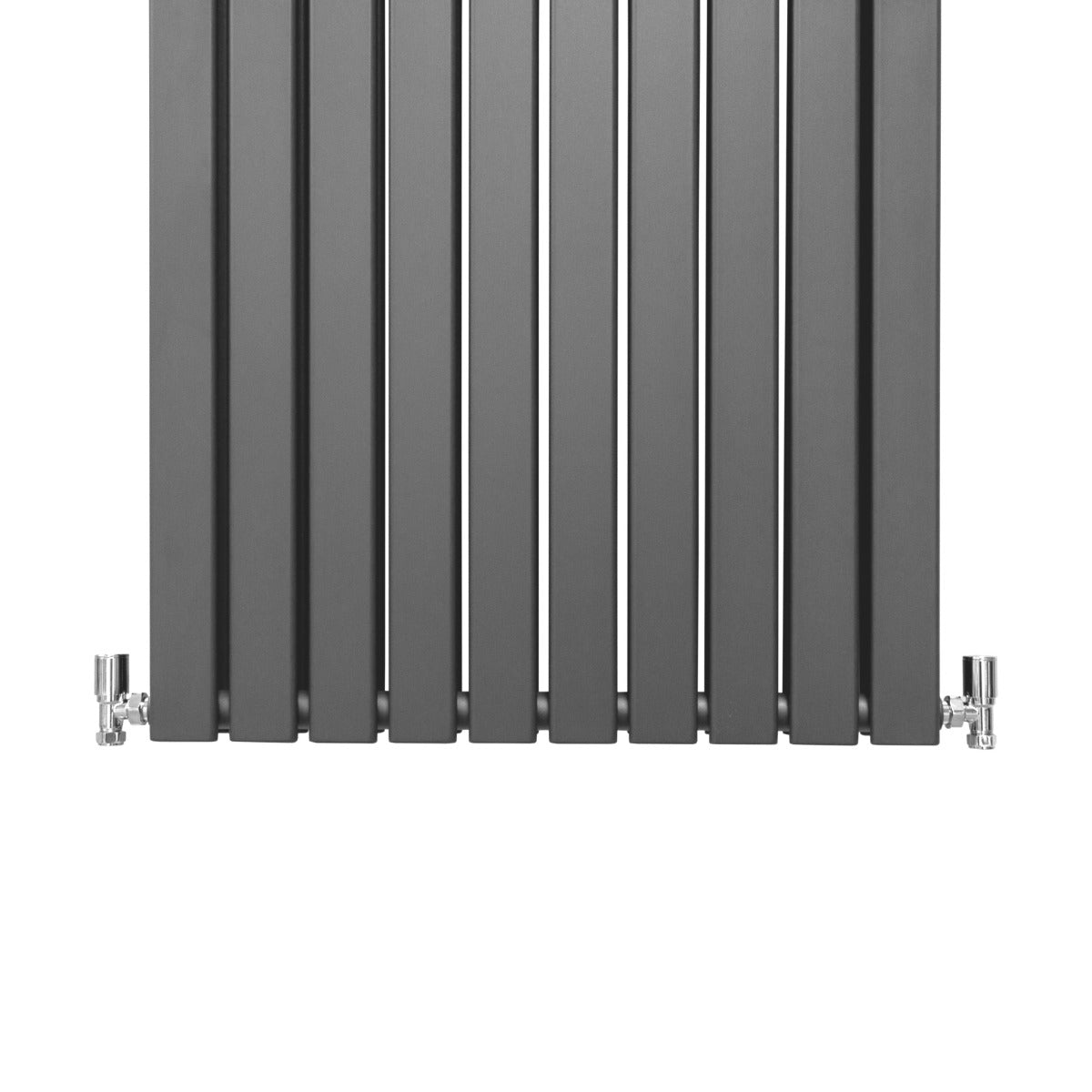 Designer Flat Panel Radiators Anthracite Grey 1600mm x 700mm - Used - Good