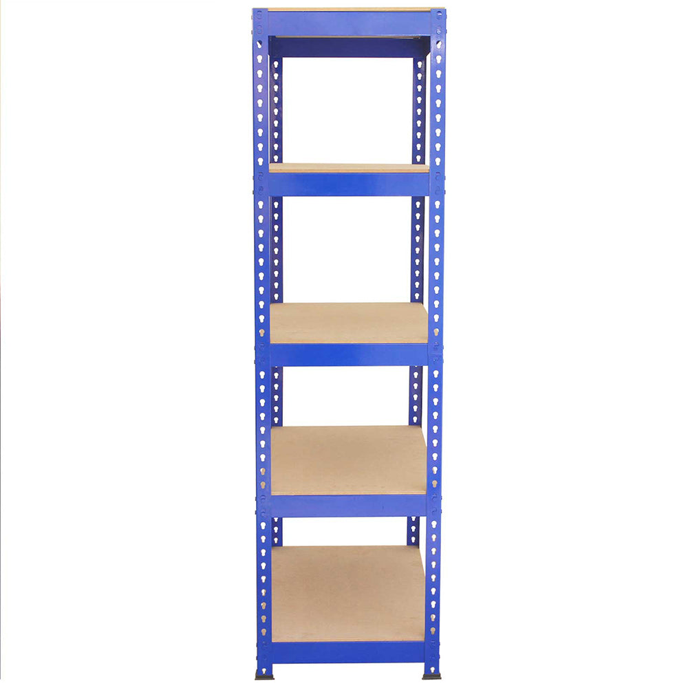 Q-Rax Blue Shelving Units - 90cm x 180cm x 50cm - Used - Acceptable