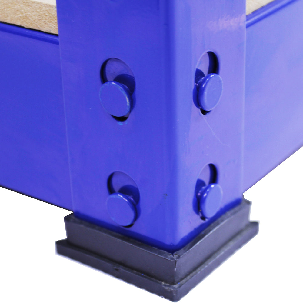 Q-Rax Blue Shelving Units - 90cm x 180cm x 50cm - Used - Acceptable