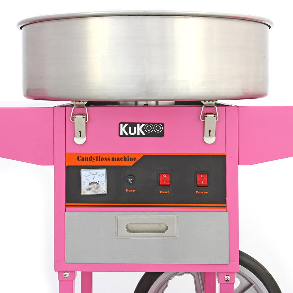 KuKoo Candy Floss Machine & Cart - Used - Acceptable