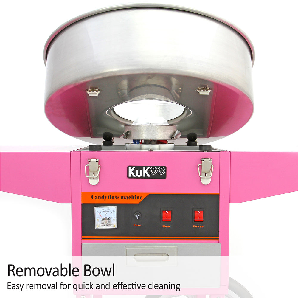 KuKoo Candy Floss Machine & Cart - Used - Very Good