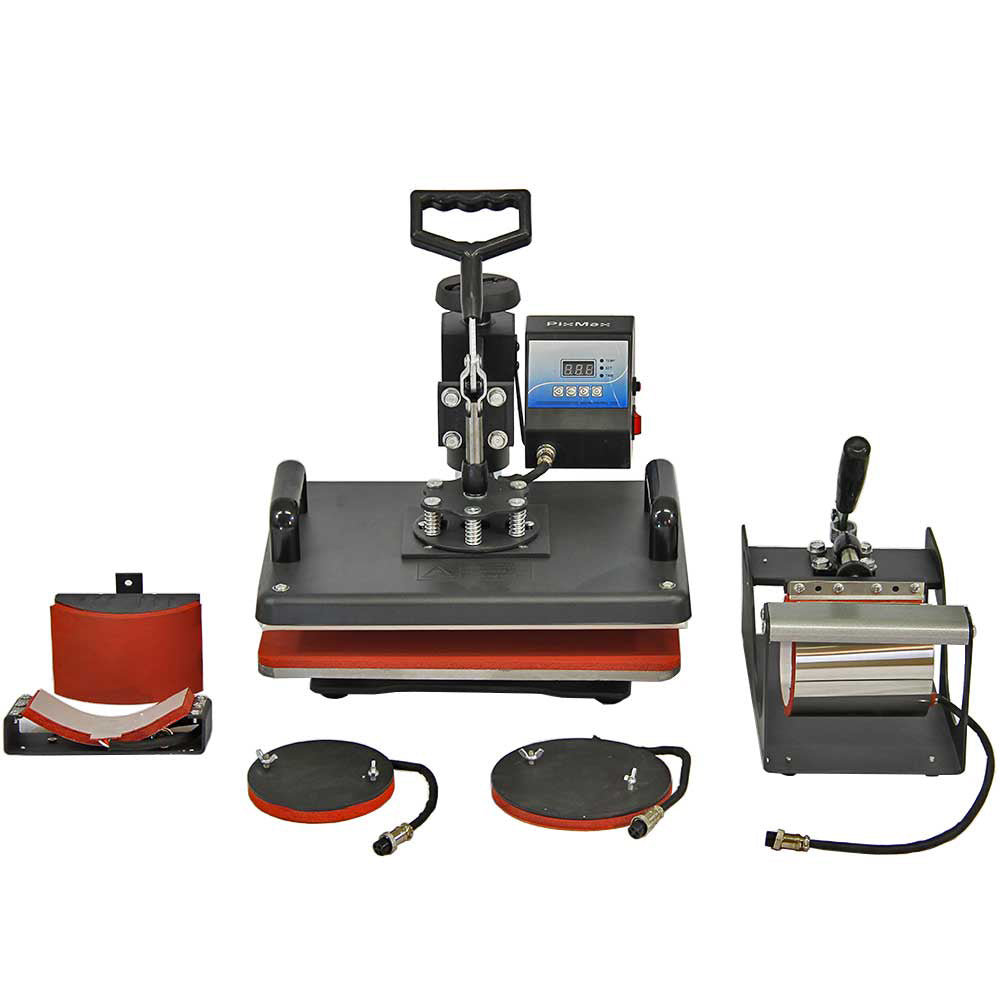 PixMax 5 in 1 Combo Swing Heat Press Machine - Used - Very Good