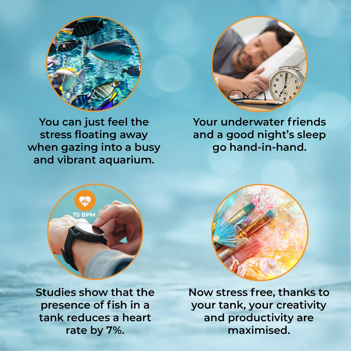 Aquarium Fish Tank & Cabinet - Black - Used - Good