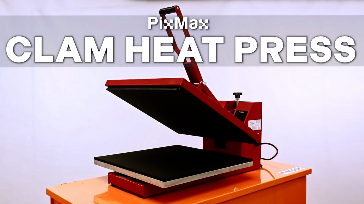 Clam Heat Press 50 x 50cm - Like New