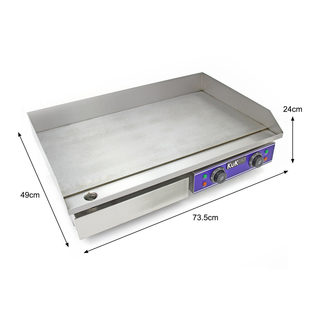 KuKoo 70cm Wide Electric Griddle - Used - Good