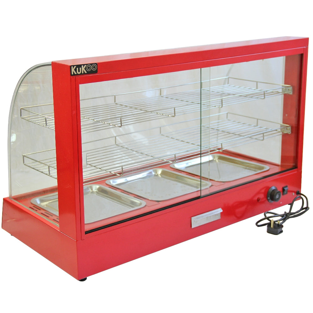 KuKoo 90cm Wide Glass Food Warmer - Used - Very Good