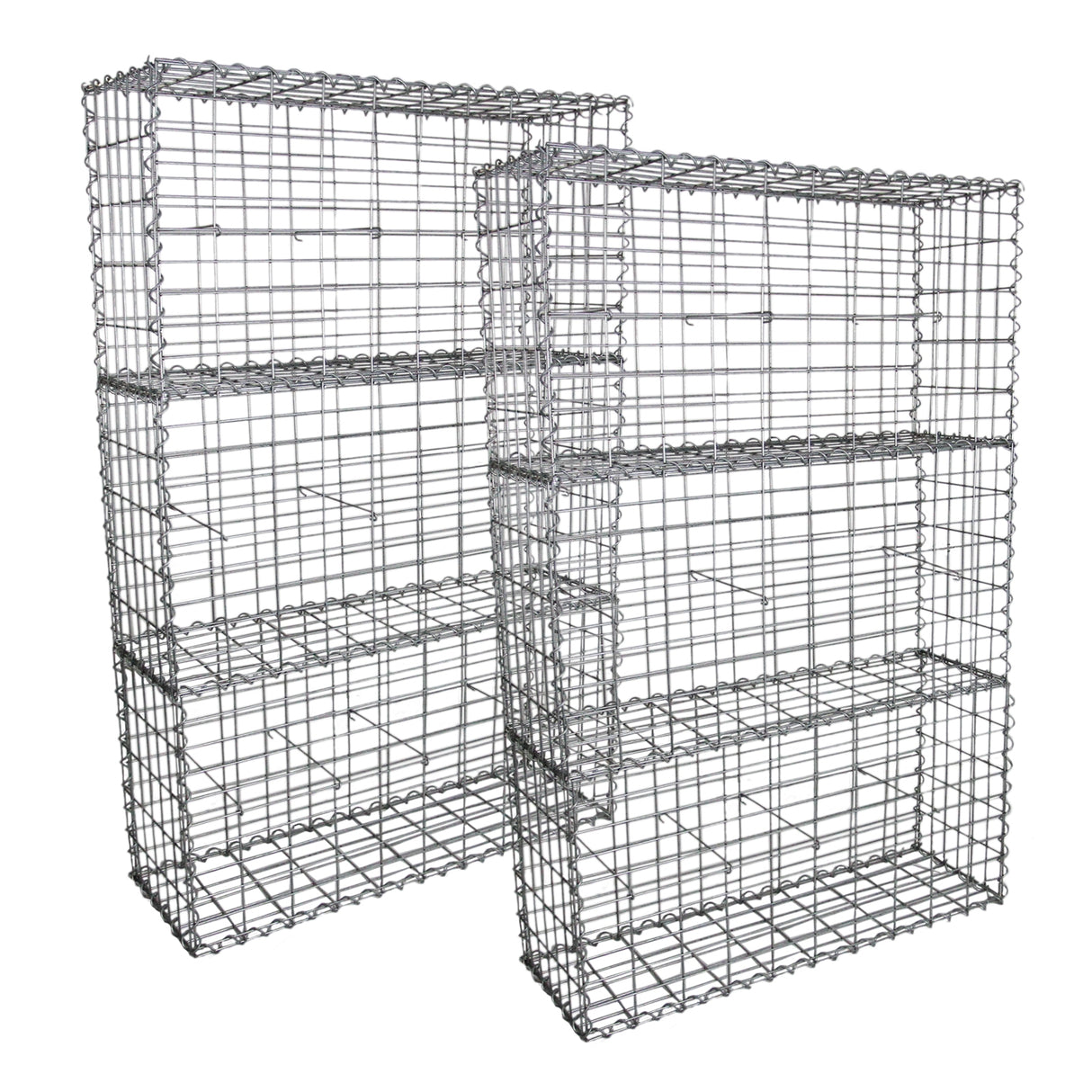 Gabion Baskets 100 x 50 x 30cm / 6 Pack - Used - Very Good