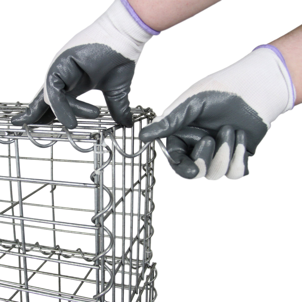 Gabion Baskets 100 x 95 x 30cm / 4 Pack - Like New