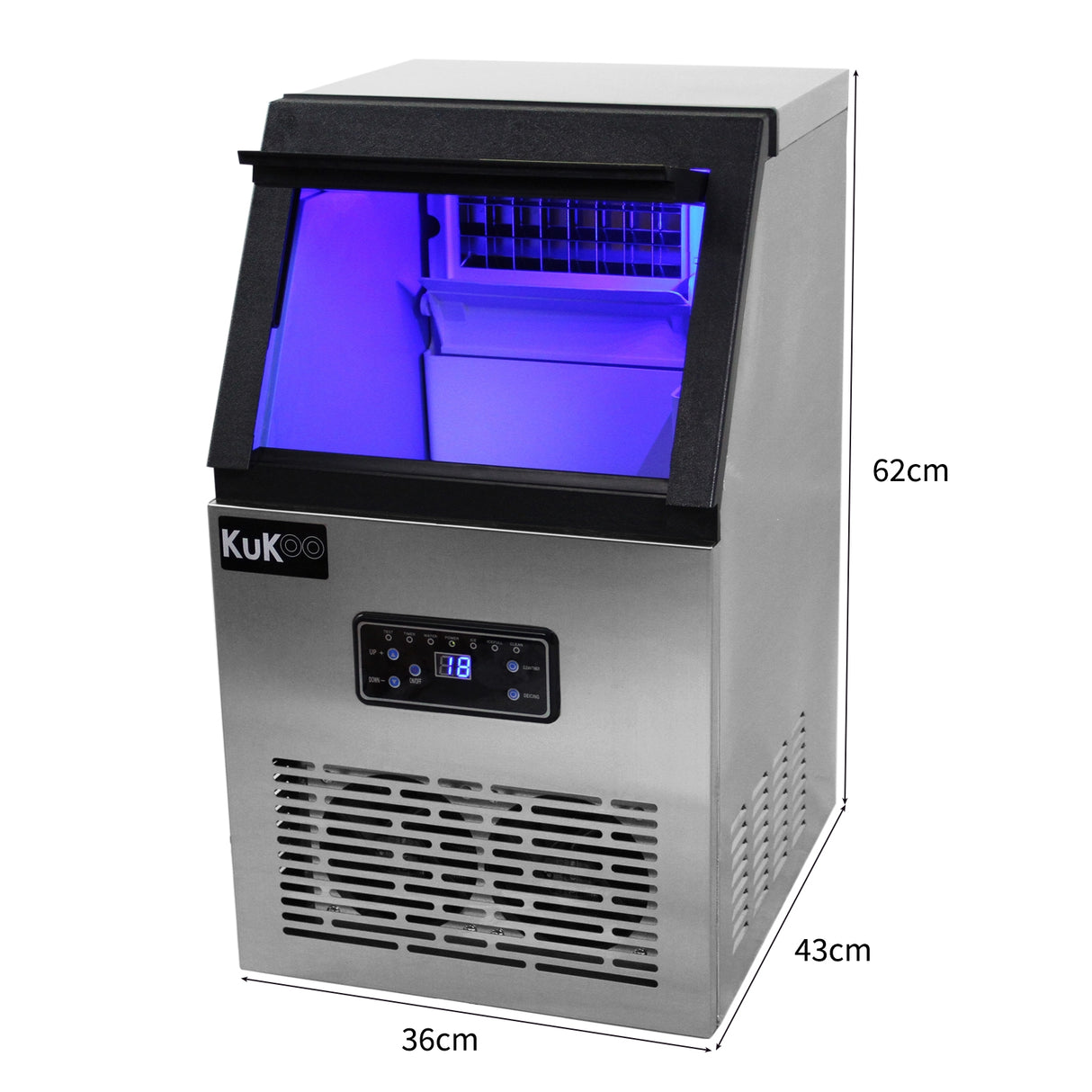 KuKoo Commercial Ice Machine - Used - Acceptable