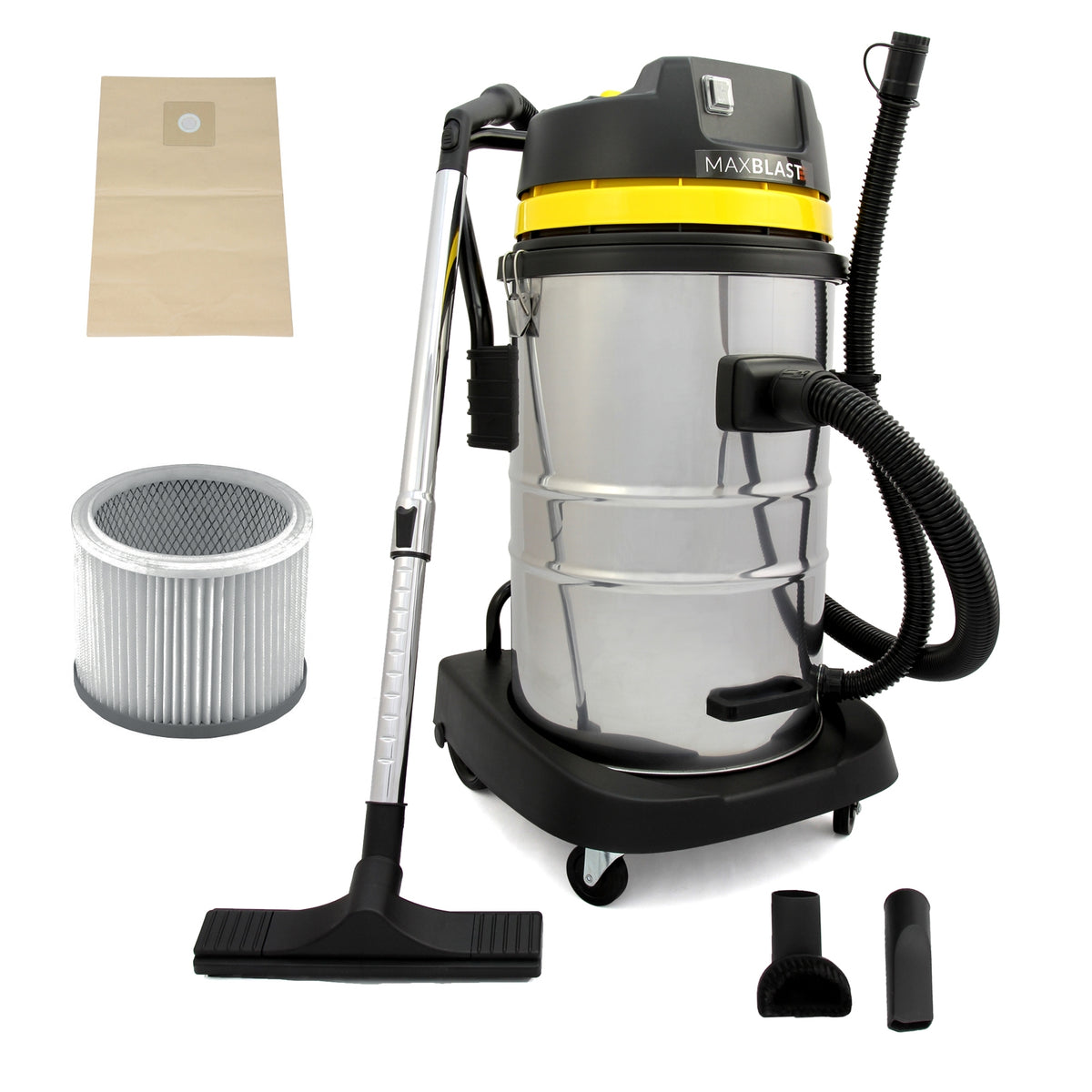 MAXBLAST 50L Industrial Vacuum Cleaner - Used - Acceptable