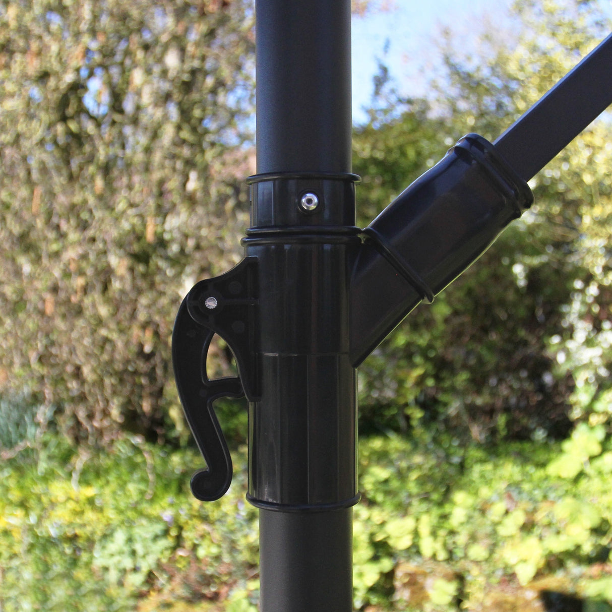 Black Cantilever Parasol - Used - Good