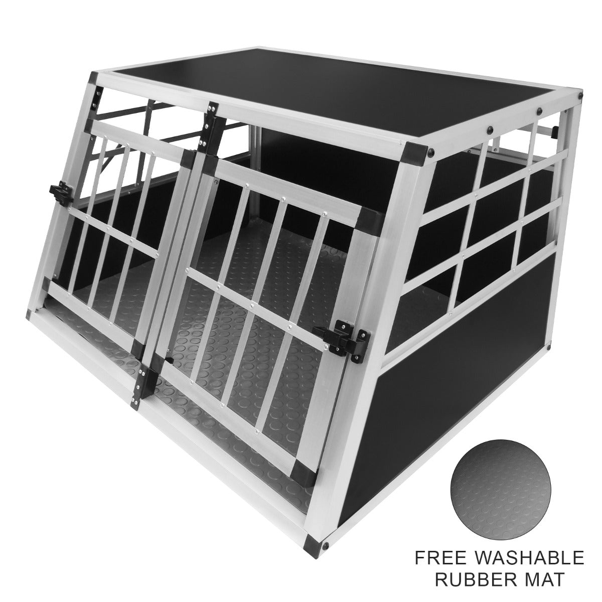 Car Pet Crate - Small Double Doors - Used - Acceptable