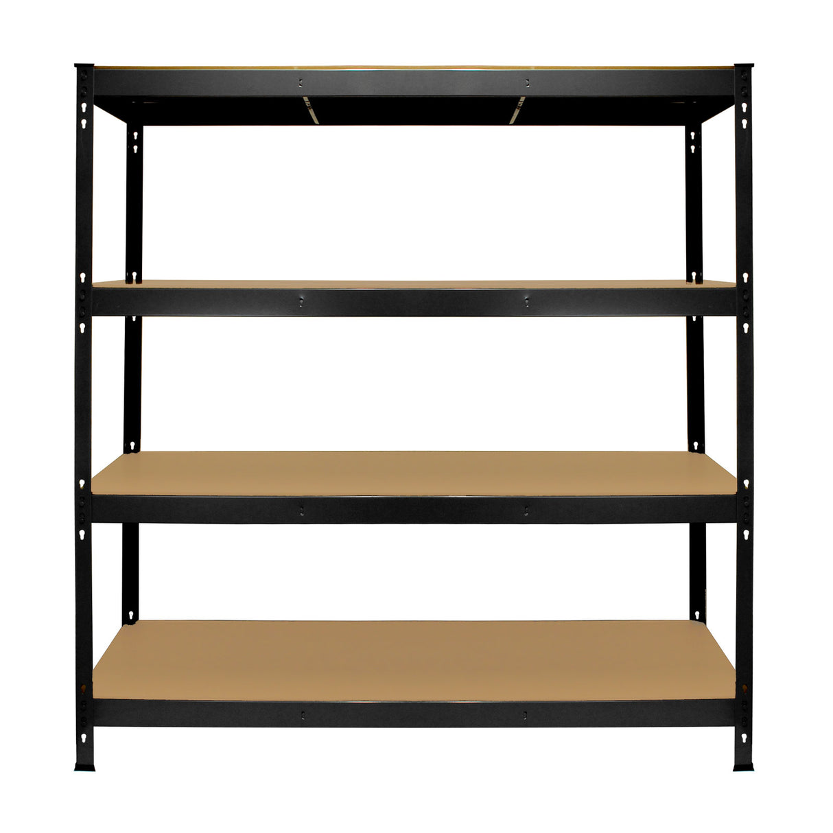 Monster Racking Q-Rax Heavy Duty Storage Shelving, 160cm W, 60cm D, Black - Used - Acceptable