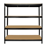 Monster Racking Q-Rax Heavy Duty Storage Shelving, 160cm W, 60cm D, Black - Used - Acceptable