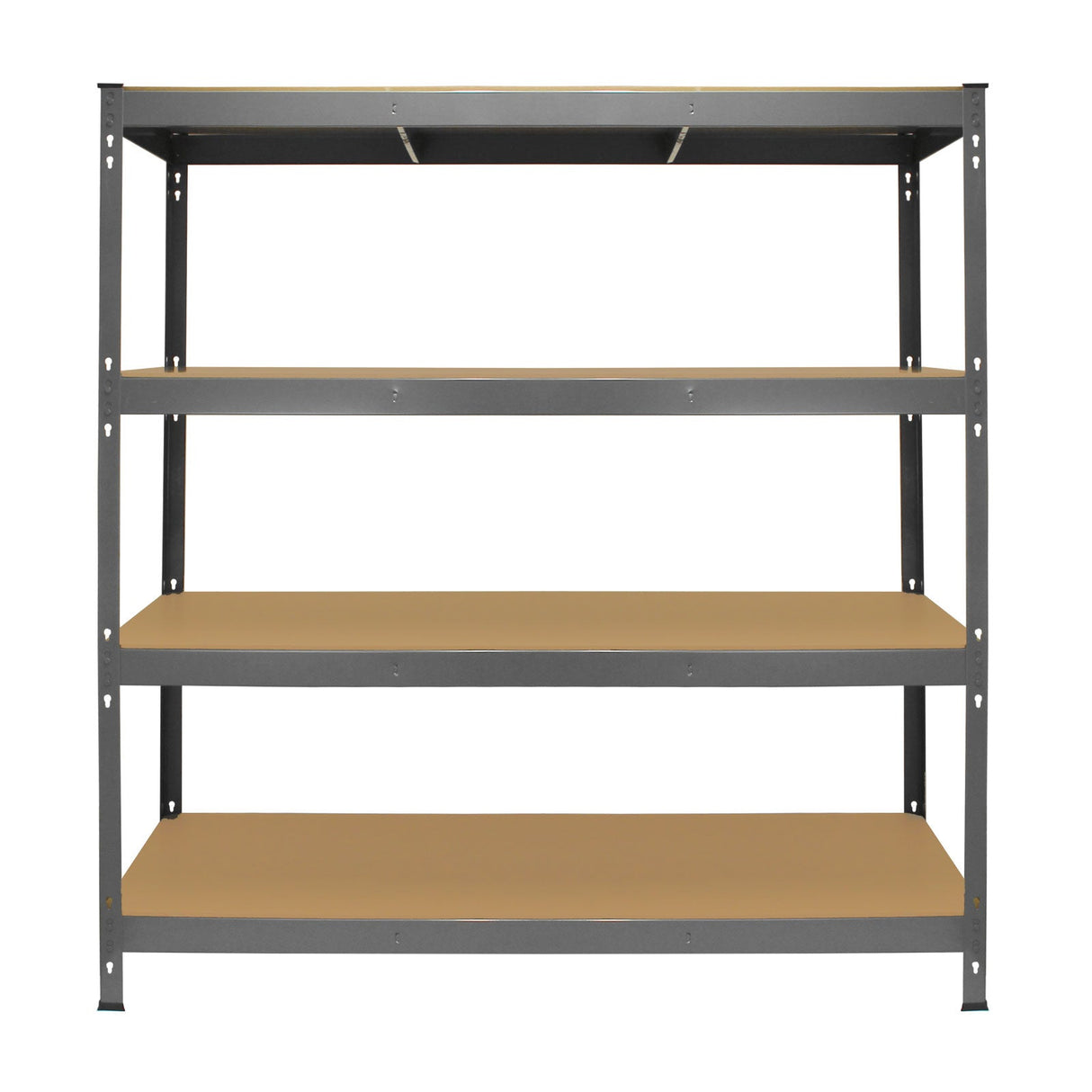 Monster Racking Q-Rax Heavy Duty Storage Shelving, 160cm W, 60cm D, Grey - Used - Acceptable