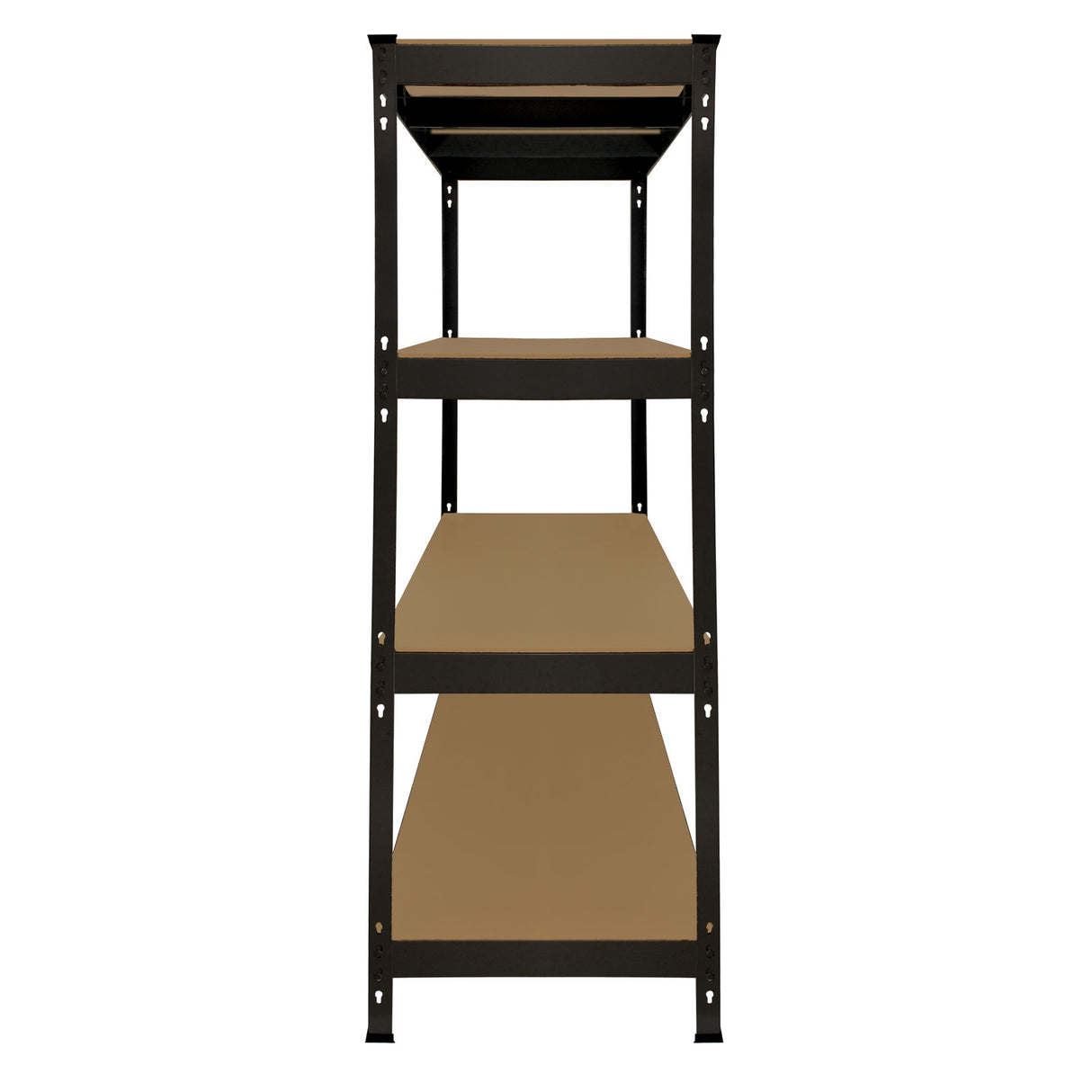 Monster Racking Q-Rax Heavy Duty Storage Shelving, 160cm W, 60cm D, Black - Used - Good