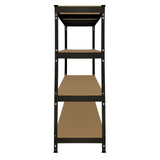Monster Racking Q-Rax Heavy Duty Storage Shelving, 160cm W, 60cm D, Black - Used - Good