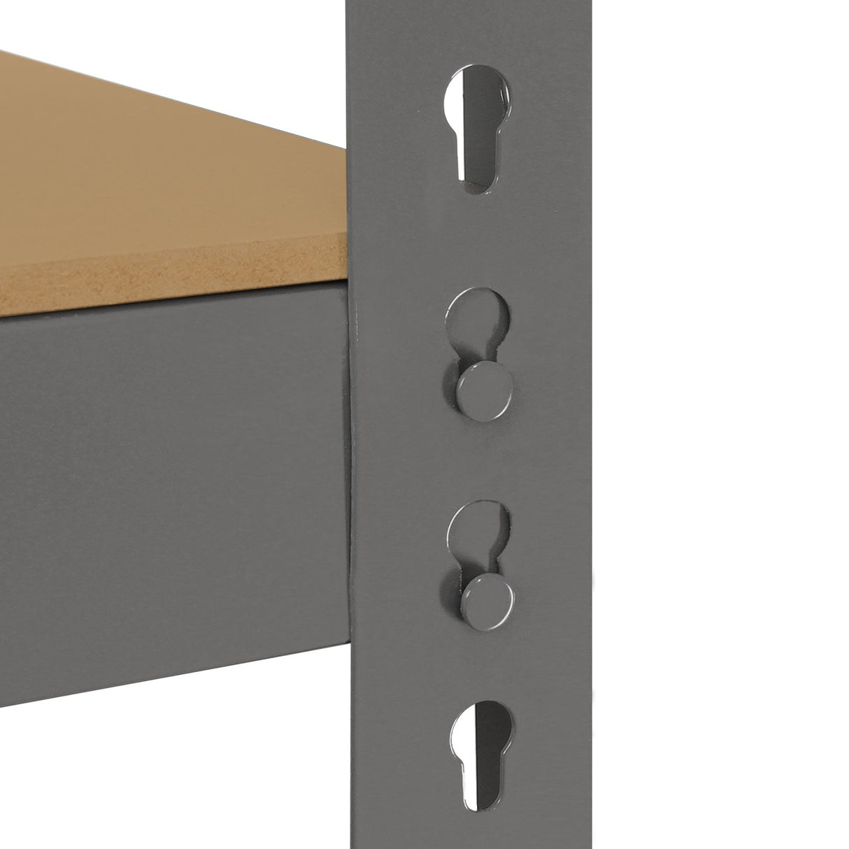 Monster Racking Q-Rax Heavy Duty Storage Shelving, 160cm W, 60cm D, Grey - Used - Acceptable