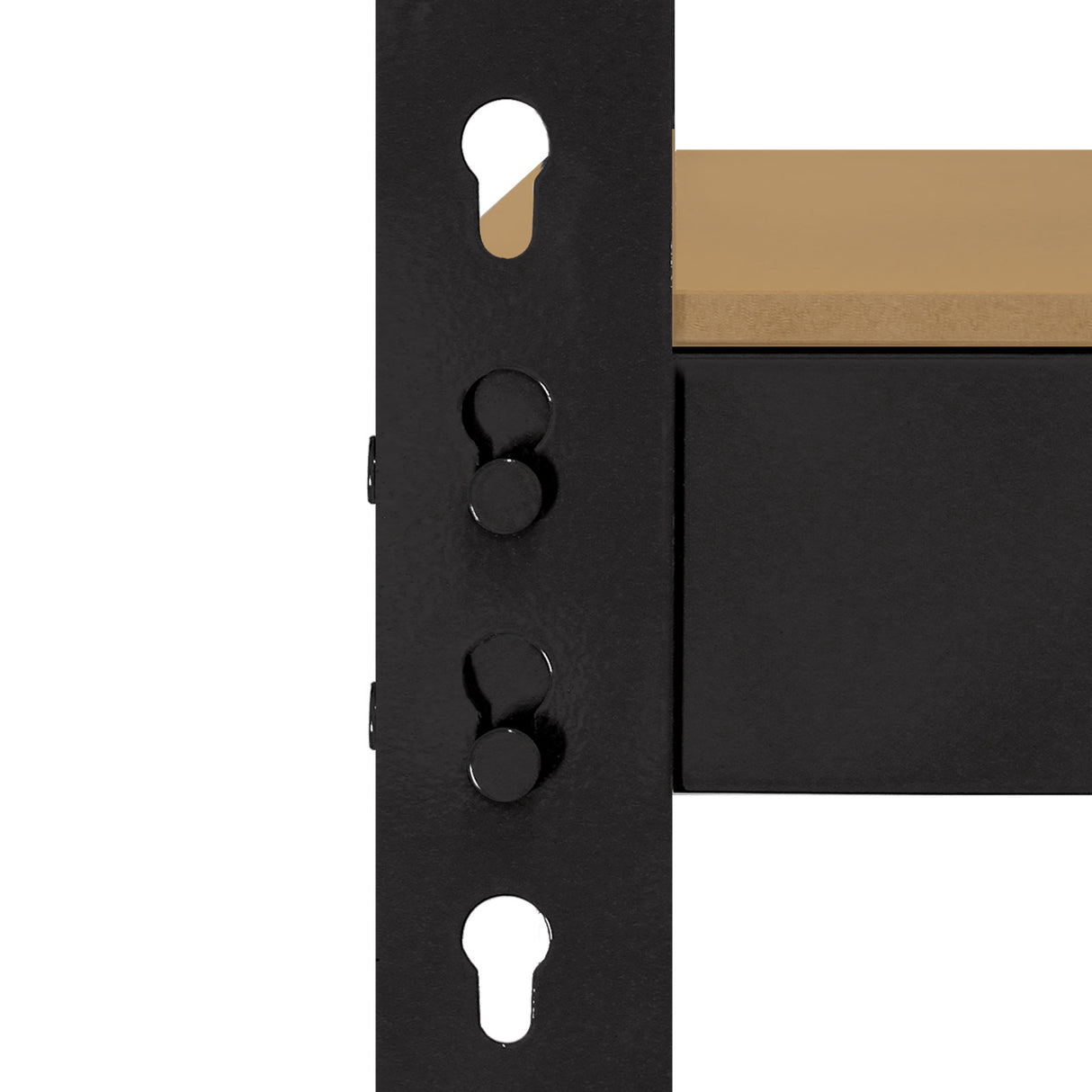 Monster Racking Q-Rax Heavy Duty Storage Shelving, 160cm W, 60cm D, Black - Used - Good