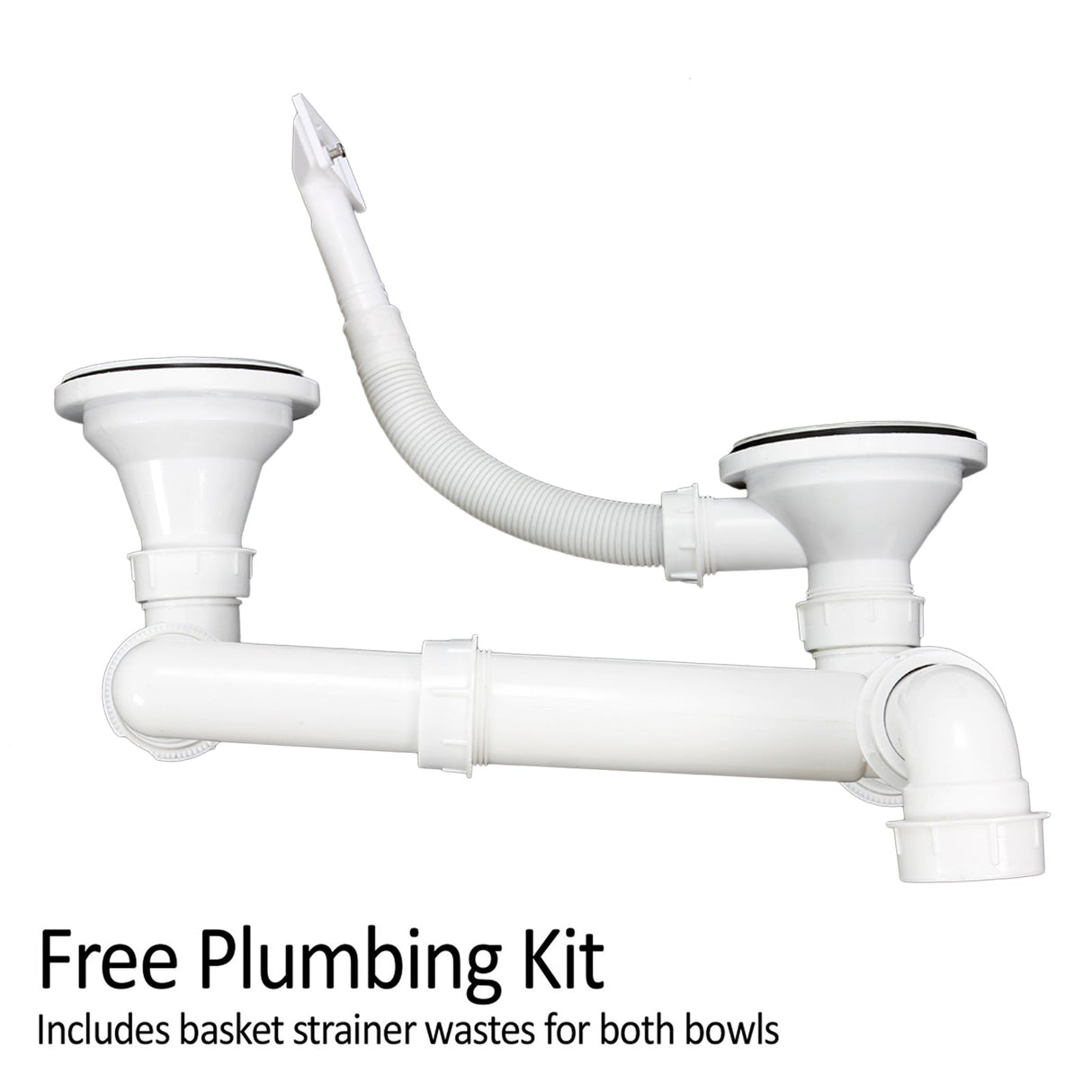 Kukoo Steel Sink and Rainbow Tap - Used - Good