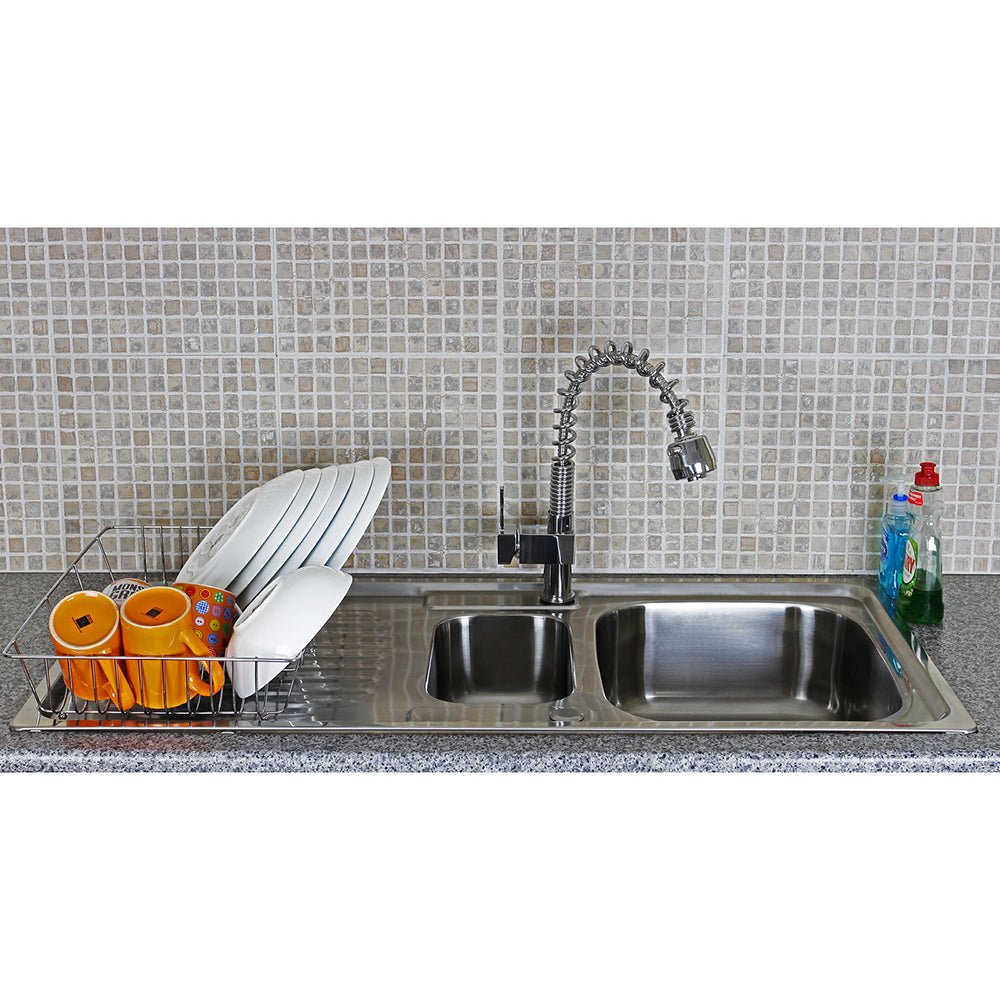 Premium Stainless Steel Kitchen Sink & Padstow Tap - Used - Very Good