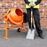 70L T-Mech Electric Cement Mixer With Trowel Set - Like New