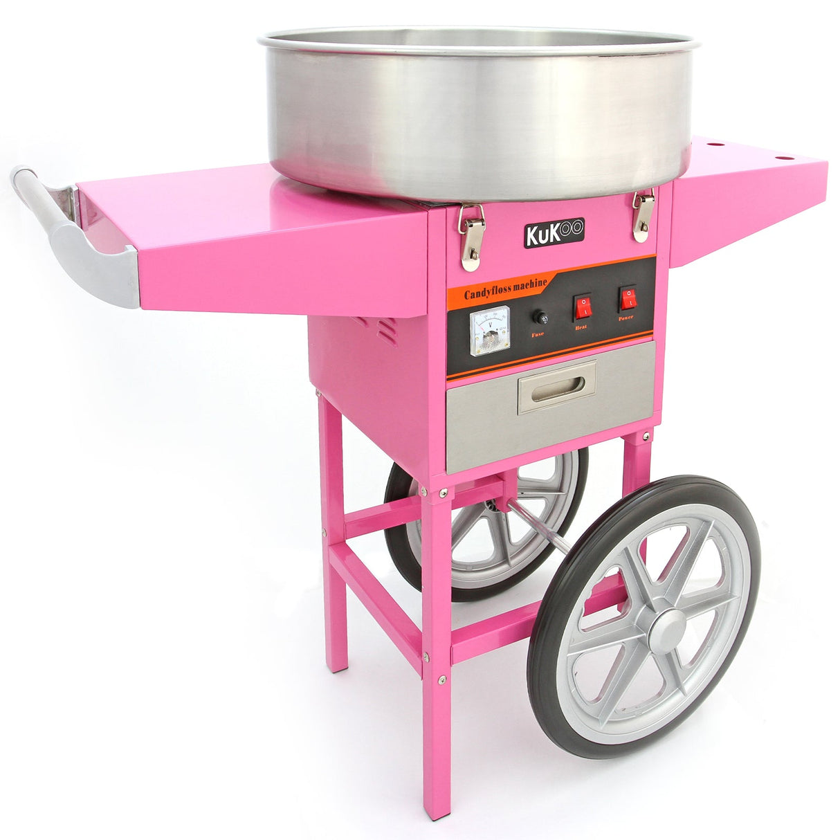 KuKoo Candy Floss Machine With Cart - Used - Very Good