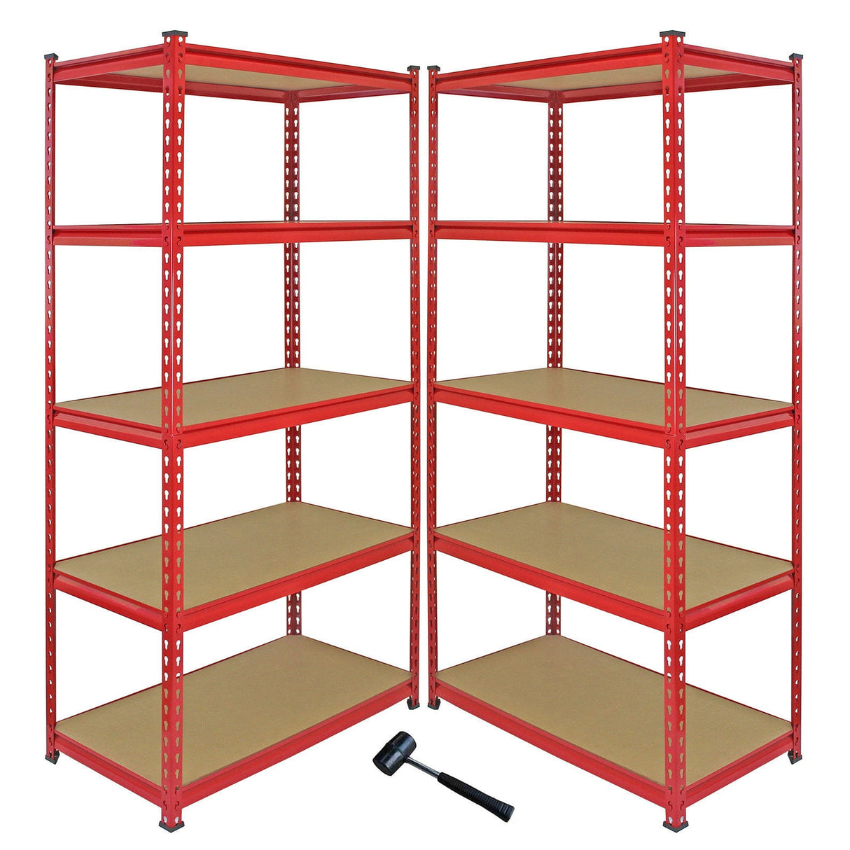 Z-Rax 90cm Racking Bundle: Corner Shelving and 2 Garage Racking Bays - Used - Very Good
