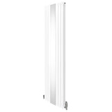 Oval Mirror Radiator & Valves - 1800mm x 500mm - White - Used - Acceptable