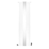 Oval Mirror Radiator & Valves - 1800mm x 500mm - White - Used - Acceptable