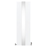 Flat Mirror Radiator & Valves - 1800mm x 565mm - White - Used - Very Good