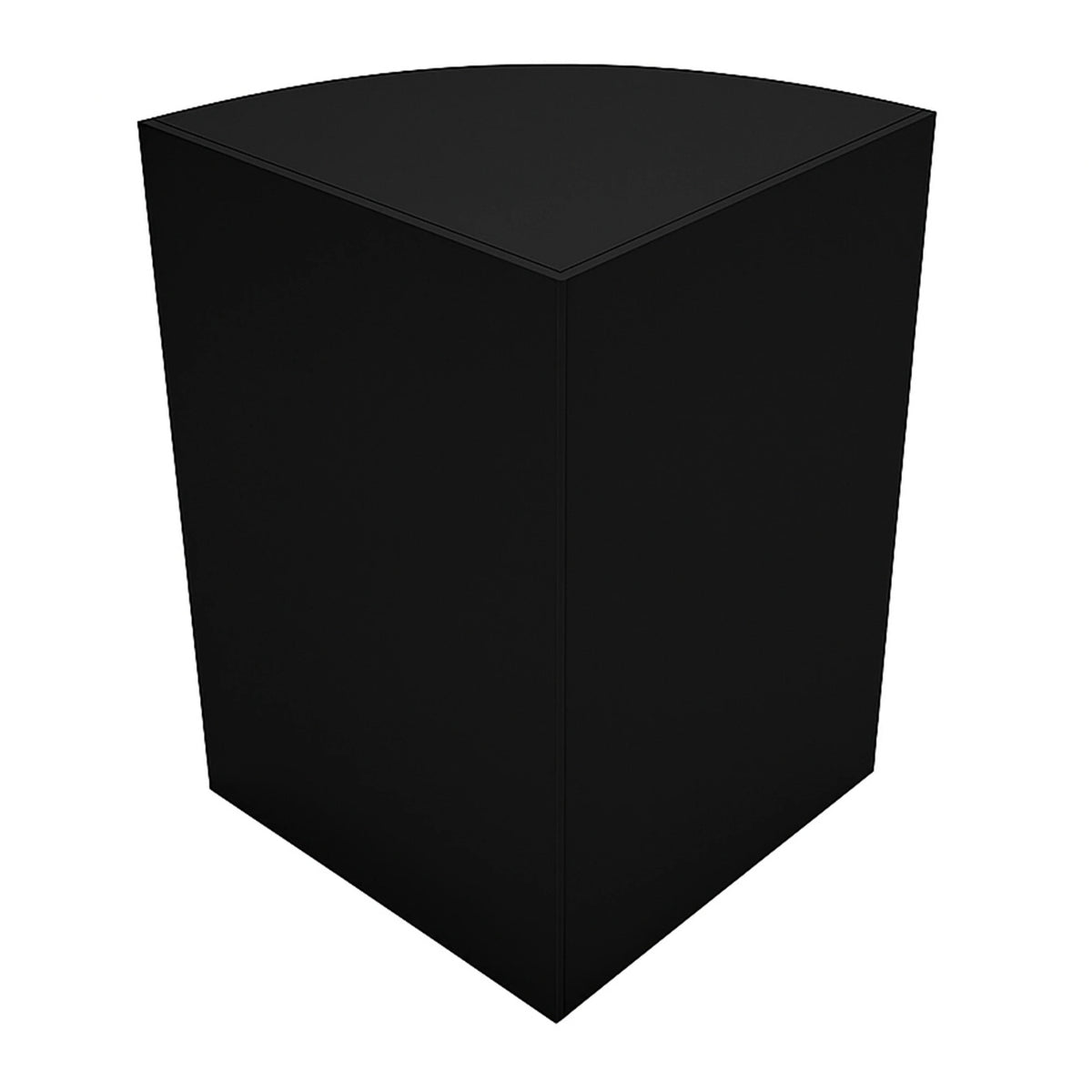 Retail Shop Corner Counter LM60 - Black - Like New