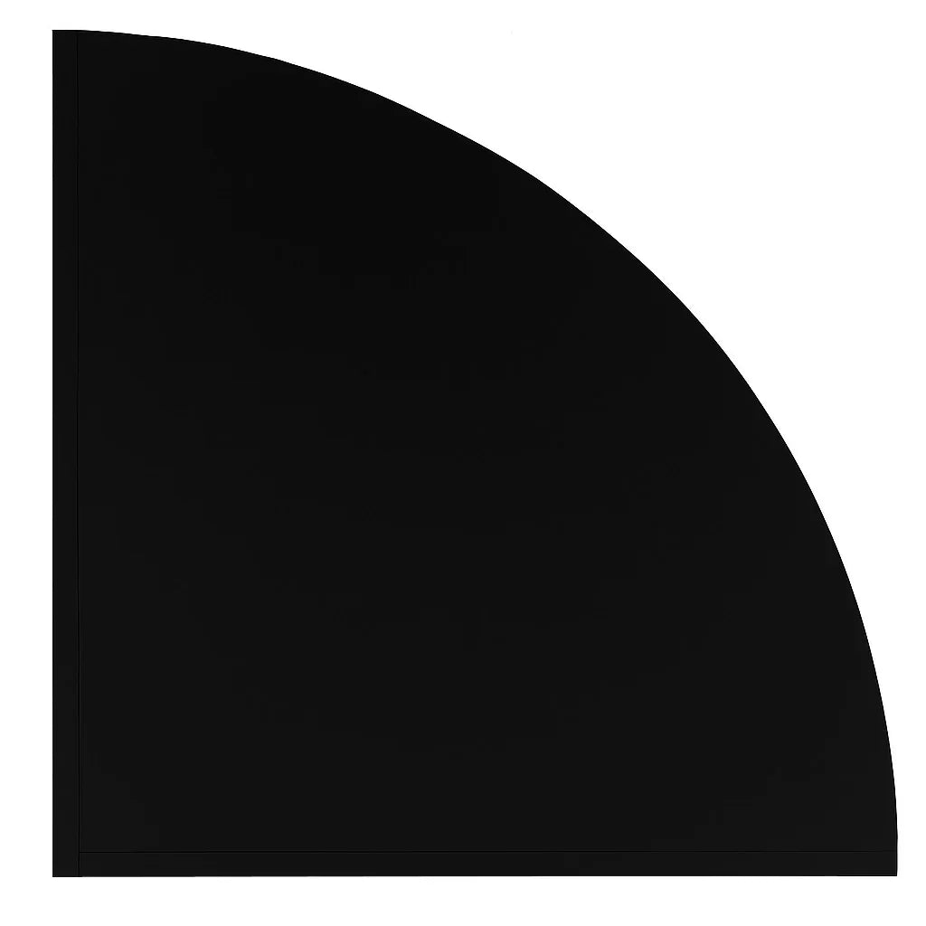 Retail Shop Corner Counter LM60 - Black - Like New