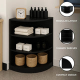 Retail Shop Corner Counter LM60 - Black - Used - Acceptable