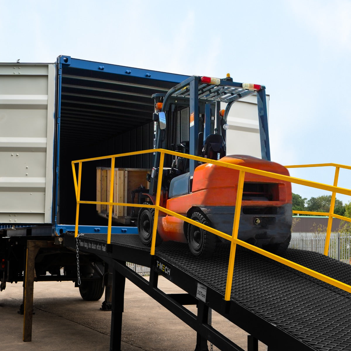 Container Loading Ramp 10T - Used - Good