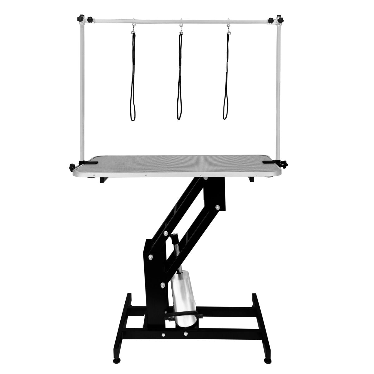 Black Hydraulic Grooming Table - Grey Table Top - Used - Very Good