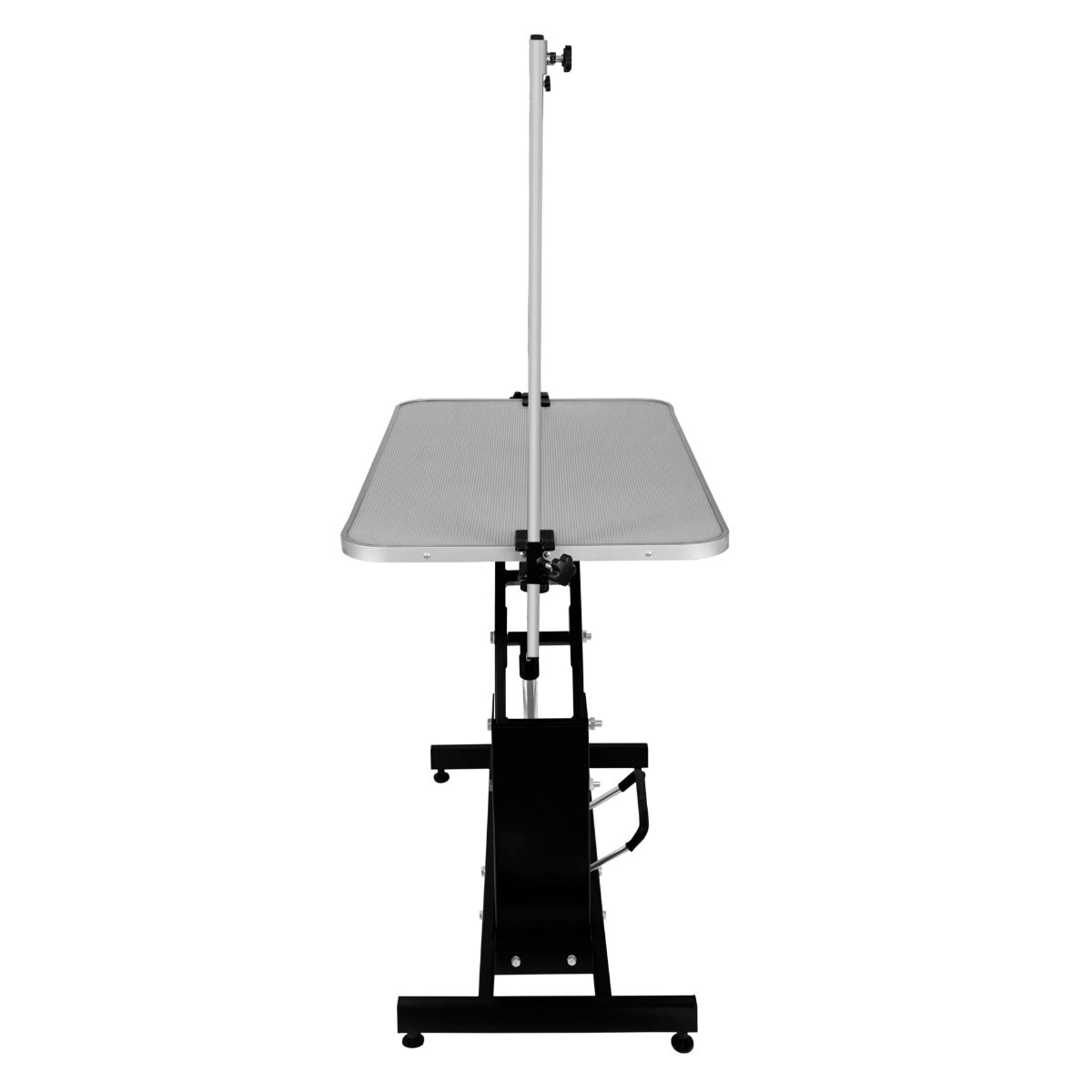 Black Hydraulic Grooming Table - Grey Table Top - Used - Very Good