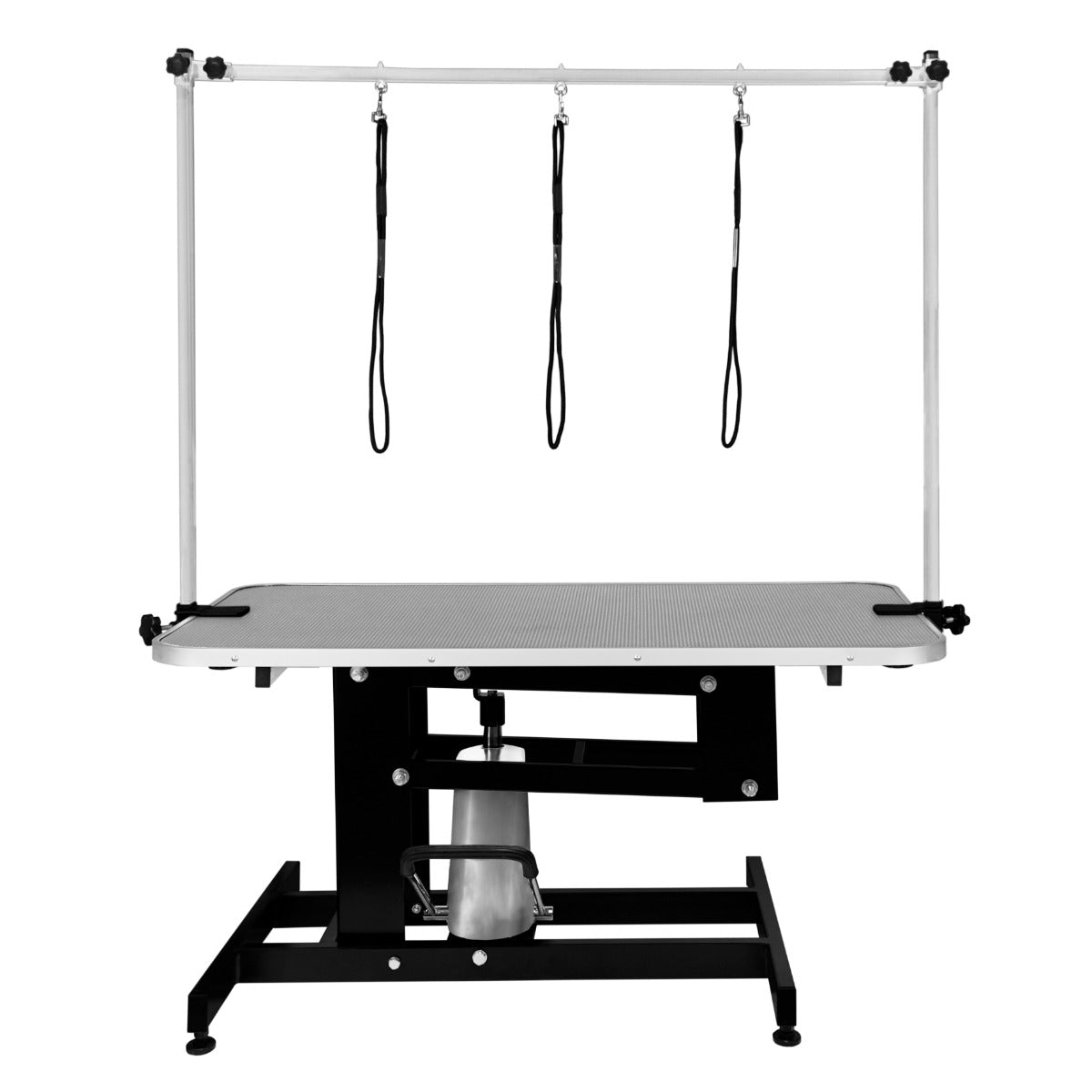 Black Hydraulic Grooming Table - Grey Table Top - Used - Acceptable