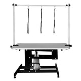 Black Hydraulic Grooming Table - Grey Table Top - Used - Acceptable