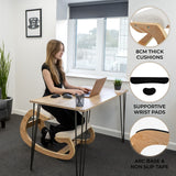 Ergonomic Kneeling Chair - Used - Acceptable