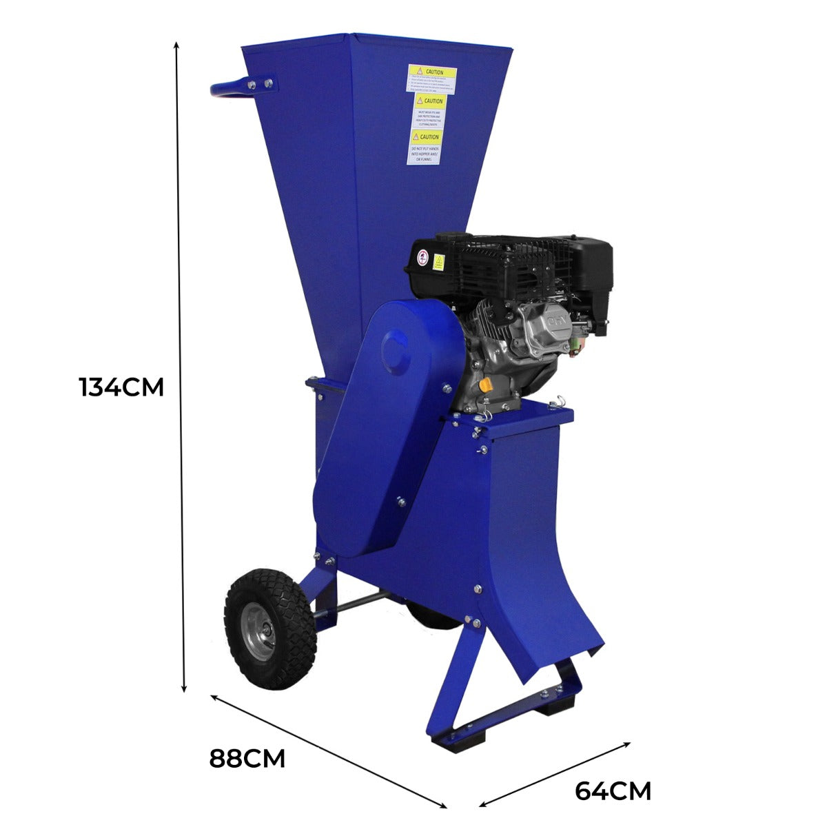 T-Mech 6.5HP Wood Chipper - Used - Acceptable
