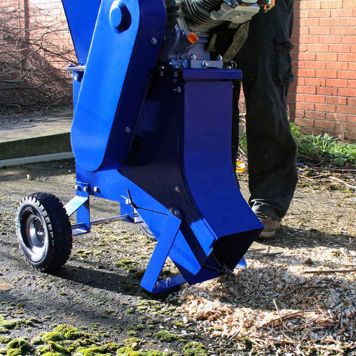 T-Mech 6.5HP Wood Chipper - Used - Acceptable